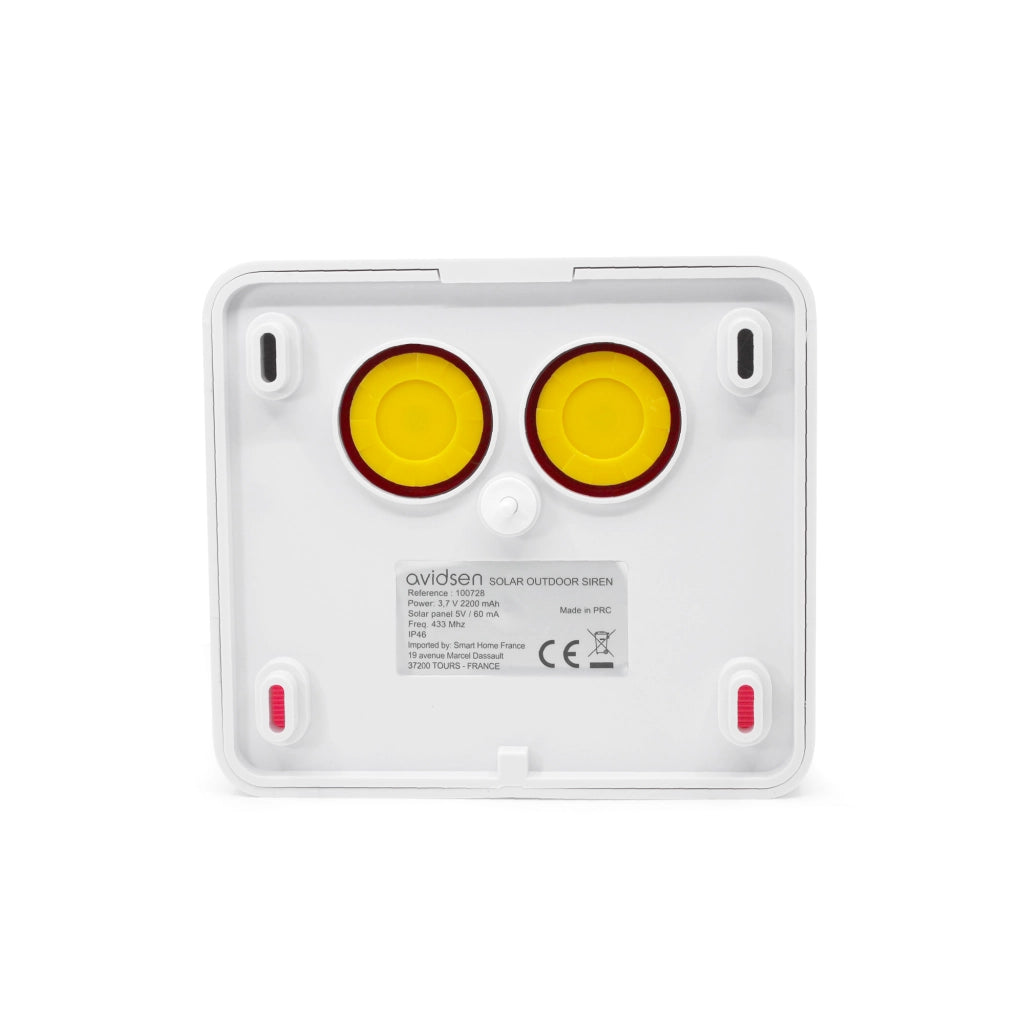 Sirena esterna solare per allarme Skydda e HomeSecure - Avidsen