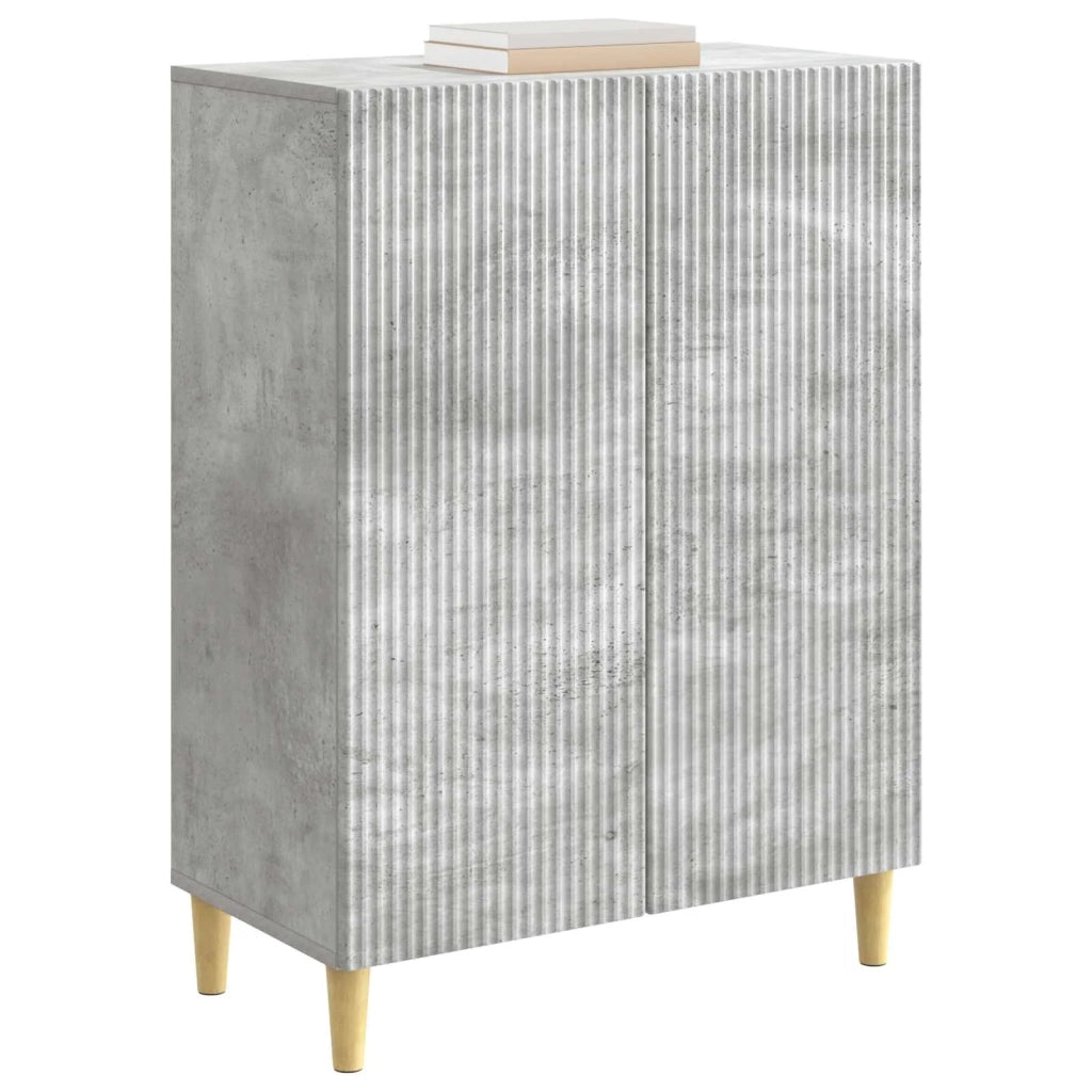 Credenza Grigio Cemento 66 x 34,5 x 90 cm Legno ingegnerizzato 894588