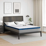 Topper per materasso Bianco 140 x 200 cm Tessuto Jacquard 4106271