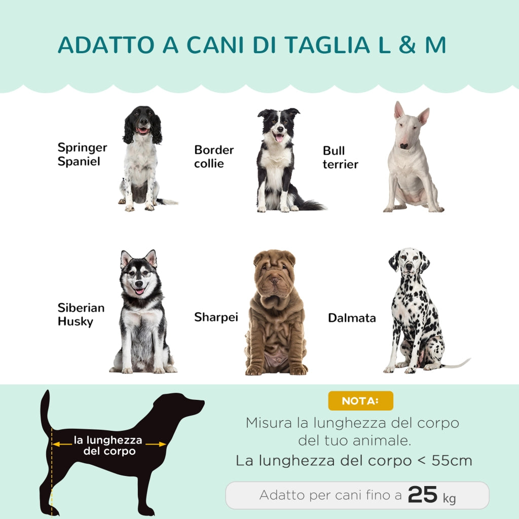 Divano per Cani di Taglia Medio-Grande con Rivestimento Sfoderabile e Lavabile 184873