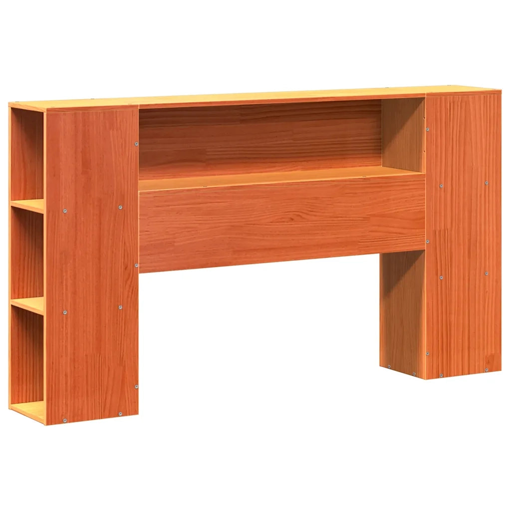 Letto senza Materasso Marrone Cera 140x190 cm in Legno di Pino 3309901