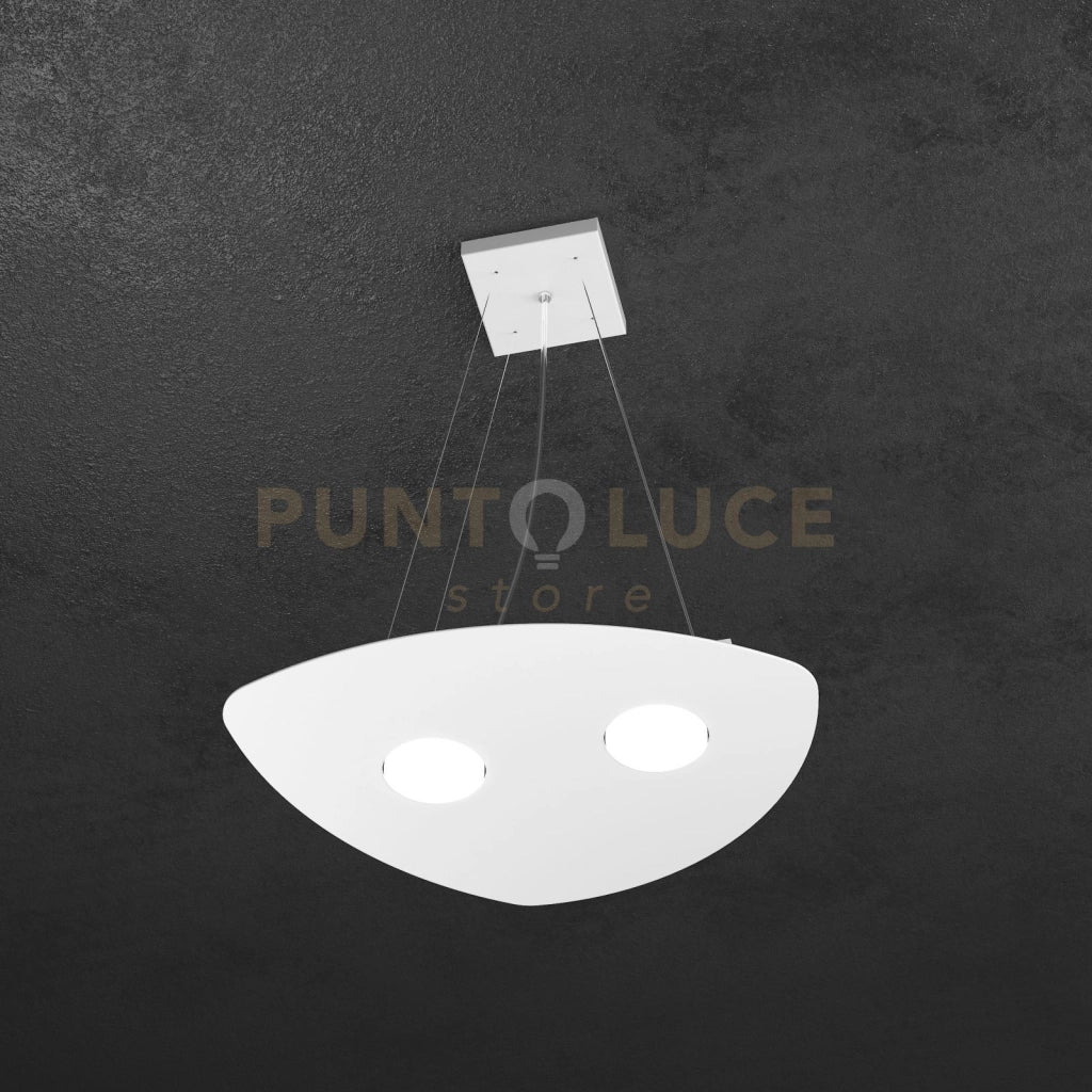 SHAPE SOSPENSIONE 2 LUCI BIANCO 1143-S2-BI