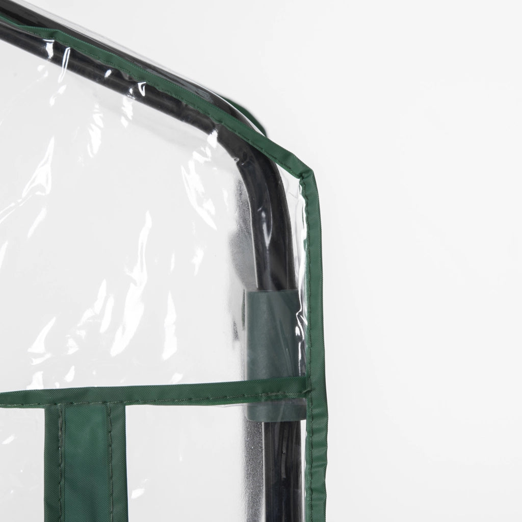 Serra da Giardino con Scaffali 5 Livelli ¨C Xylo ¨C PVC Trasparente 69x49x193cm
