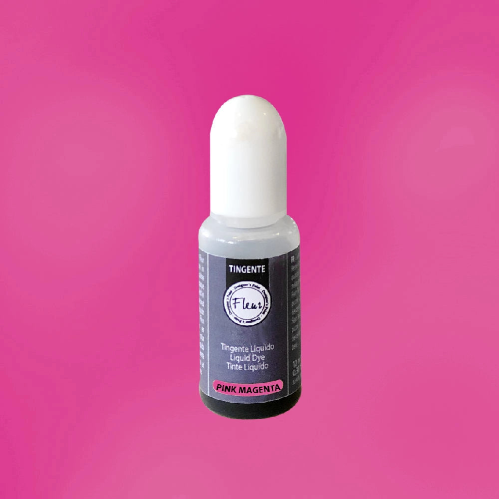 Tingente Liquido per Resine Fleur Colorante 10 Ml Colore: Pink Magenta