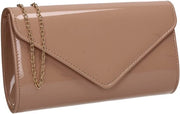 Borsa Clutch per Donna, Tonalità Naturale