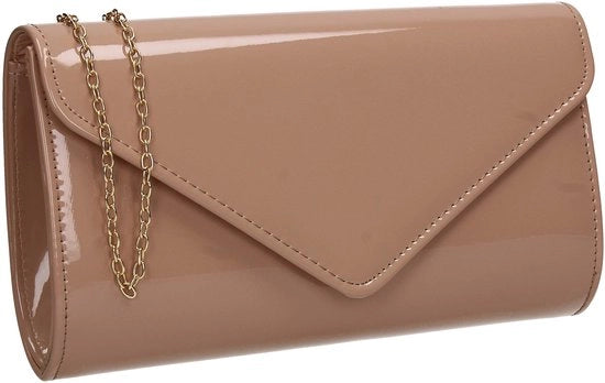 Borsa Clutch per Donna, Tonalità Naturale