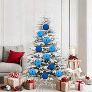 Set di palline di Natale XL 9 pcs Blu Plastica 42018882