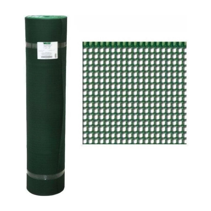 TREX 09945 Rete tuttaplastica maglia 5x5 cm altezza 100 cm lunghezza 50 m colore Verde