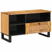 Mobile TV Marrone 80 x 33 x 46 cm Legno di mango massello 4018061