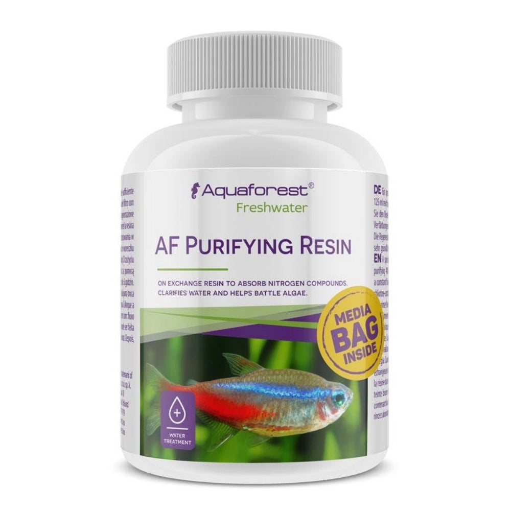 Aquaforest Freshwater AF Purifying Resin - resina deionizzante a scambio ionico Formato: 125 ml