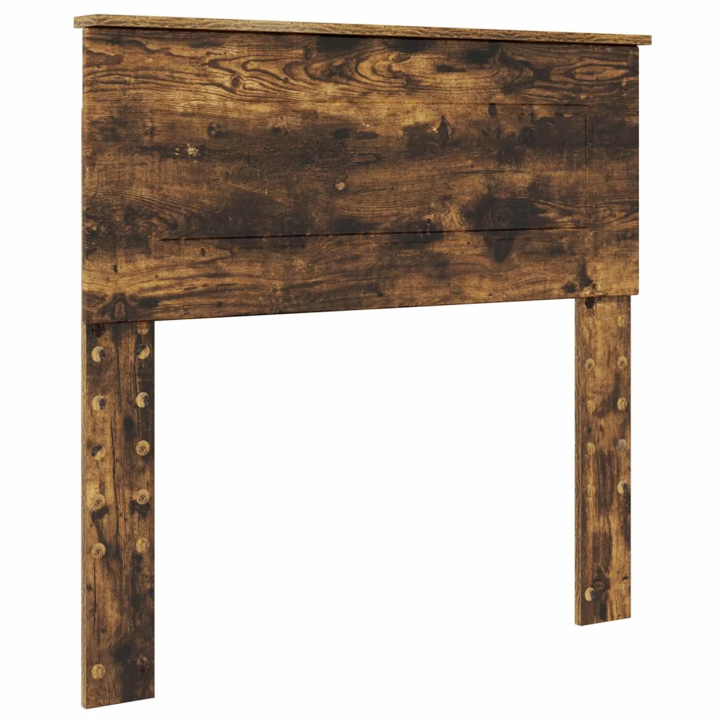 Struttura del letto Rovere fumé 75 x 190 cm Legno multistrato 3408421