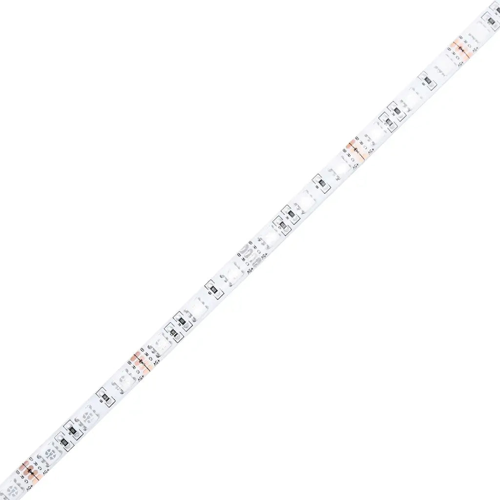 Comodino | Armadio da Notte | Mobiletto da notte con LED Infinity Nero 40x40x49 cm