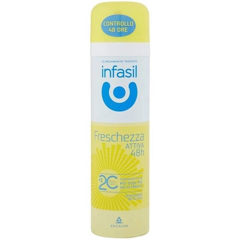 INFASIL DEODORANTE SPRAY FRESCHEZZA ATTIVA  48H DA 150 ML