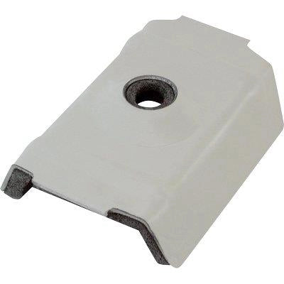 CAPPELLOTTO COPERTURE GRECATE - GRECA MM 19/22 BIANCO/GRIGIO RAL9002 CF=PZ 100- 1 confezioni