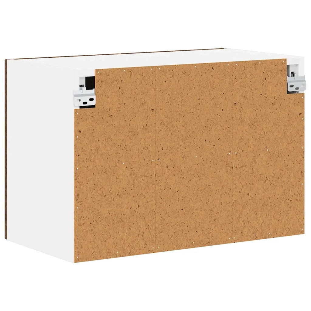 Armadi a pareti per cucina con porta Lucca 2 pcs Rovere Marrone 884929
