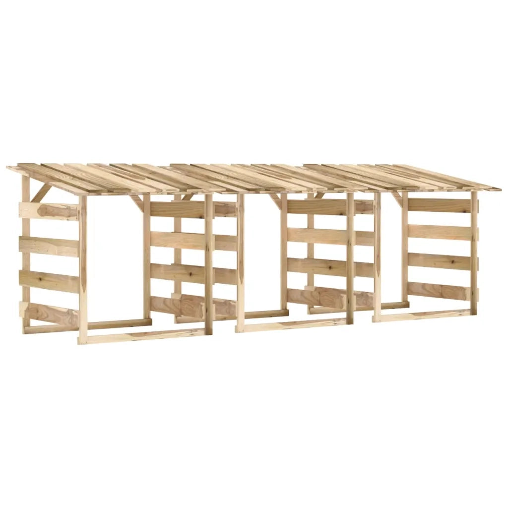 Pergole con Tetto 3 pz 100x90x100 cm Legno di Pino Impregnato 3096645