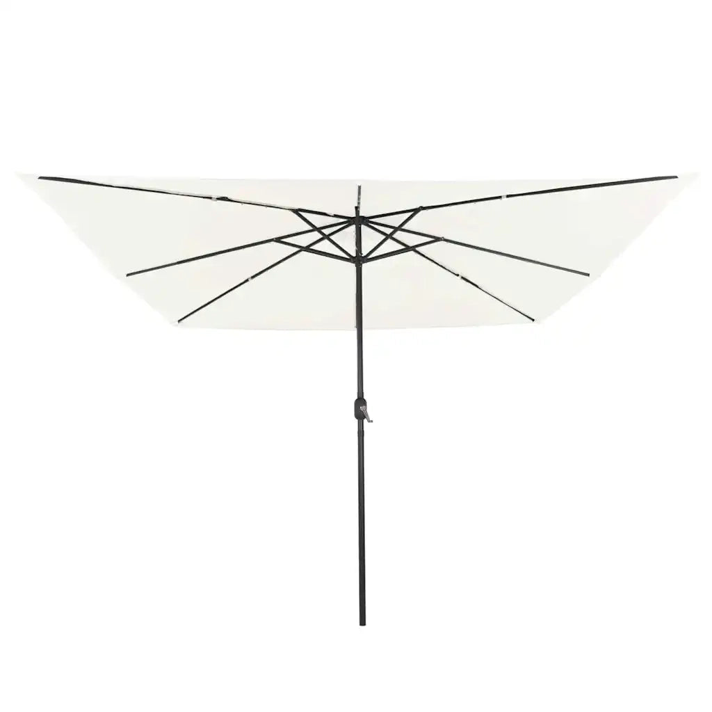 Ombrello da giardino-Ombrellone da spiaggia Sabbia 295 x 295 x 245 cm 289146