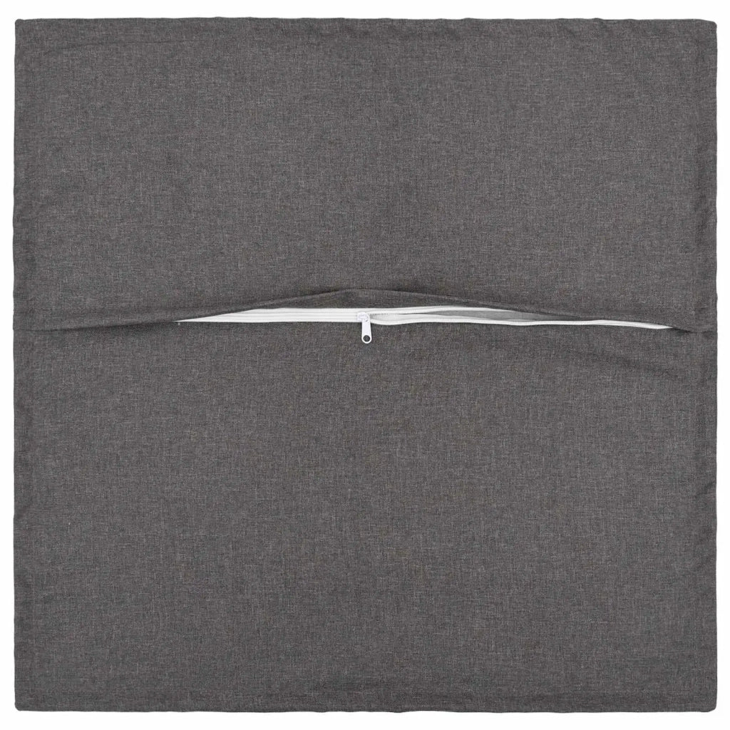Cuscino 6 pz HOUTEN Grigio Chiaro 35 x 35 cm Lino 932426