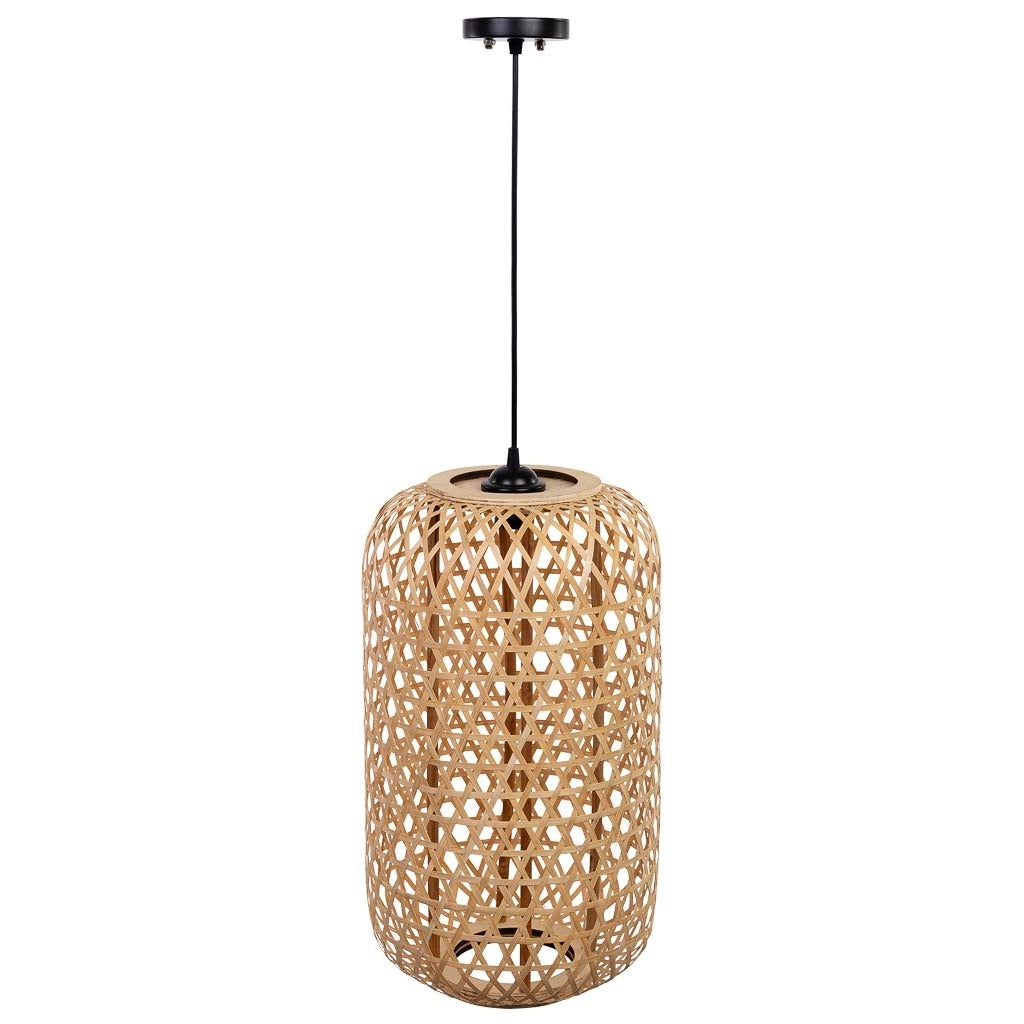 Lampada da soffitto in bambù D31x55h cm