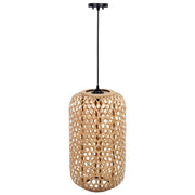 Lampada da soffitto in bambù D31x55h cm