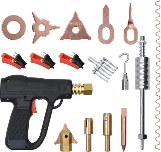 Kit di riparazione auto per carrozzeria con 67 pezzi di attrezzo per deurking
