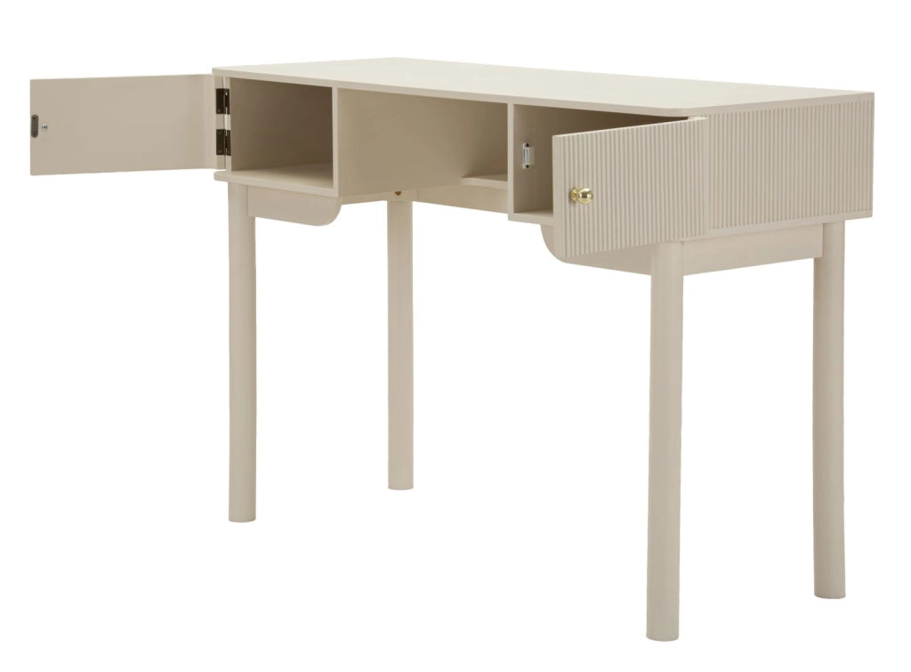 Toeletta Shy 110x40x80 cm in Pino e MDF e Ferro