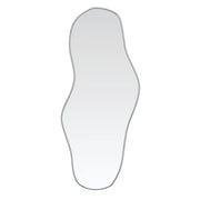 Specchio da Parete | Specchio decorativo Argento 100x45 cm