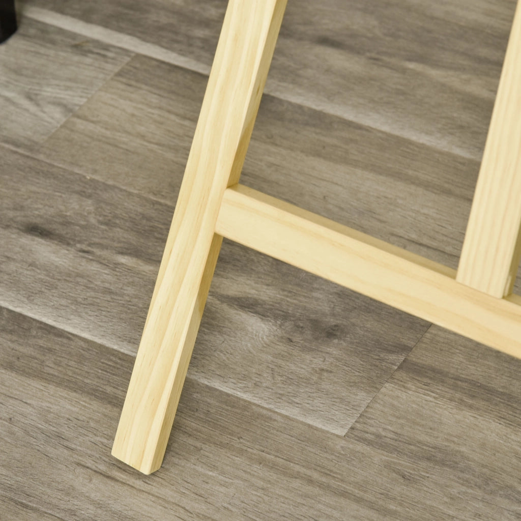 Cavalletto da Pittura Regolabile in Legno di Pino ¨C Zephmum ¨C 51.5x71.5x134.5 cm