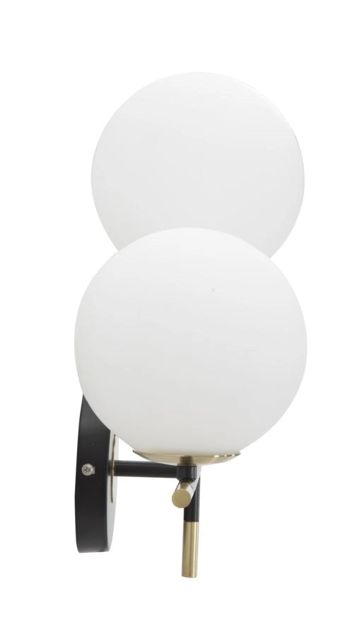 LAMPADA DA MURO DARKY DOUBLE CM 30x17x35