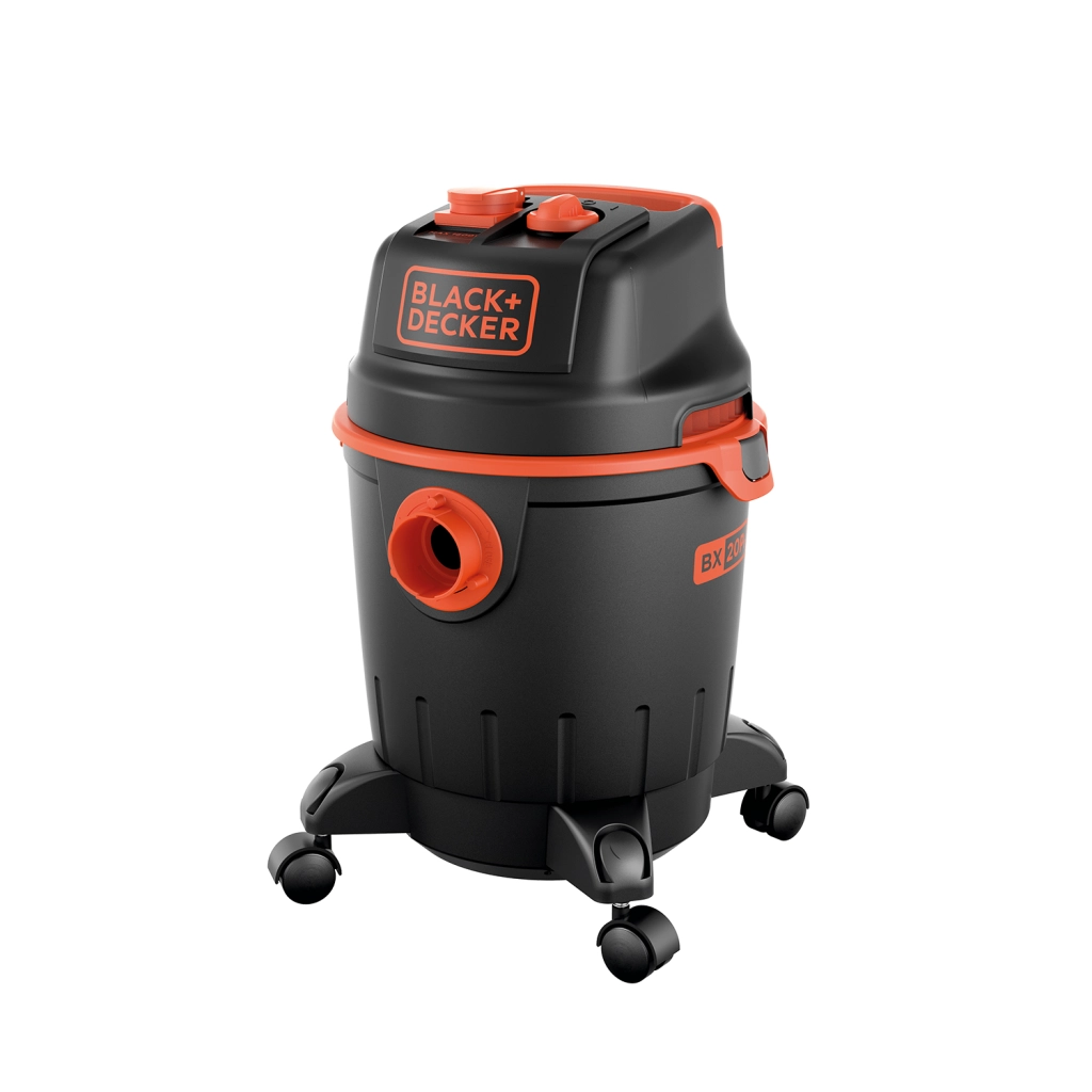 Aspiratore Solidi e Liquidi BLACK+DECKER BXVC20PTE  (Potenza assorbita  1200 W, Capacità fusto 20 l)
