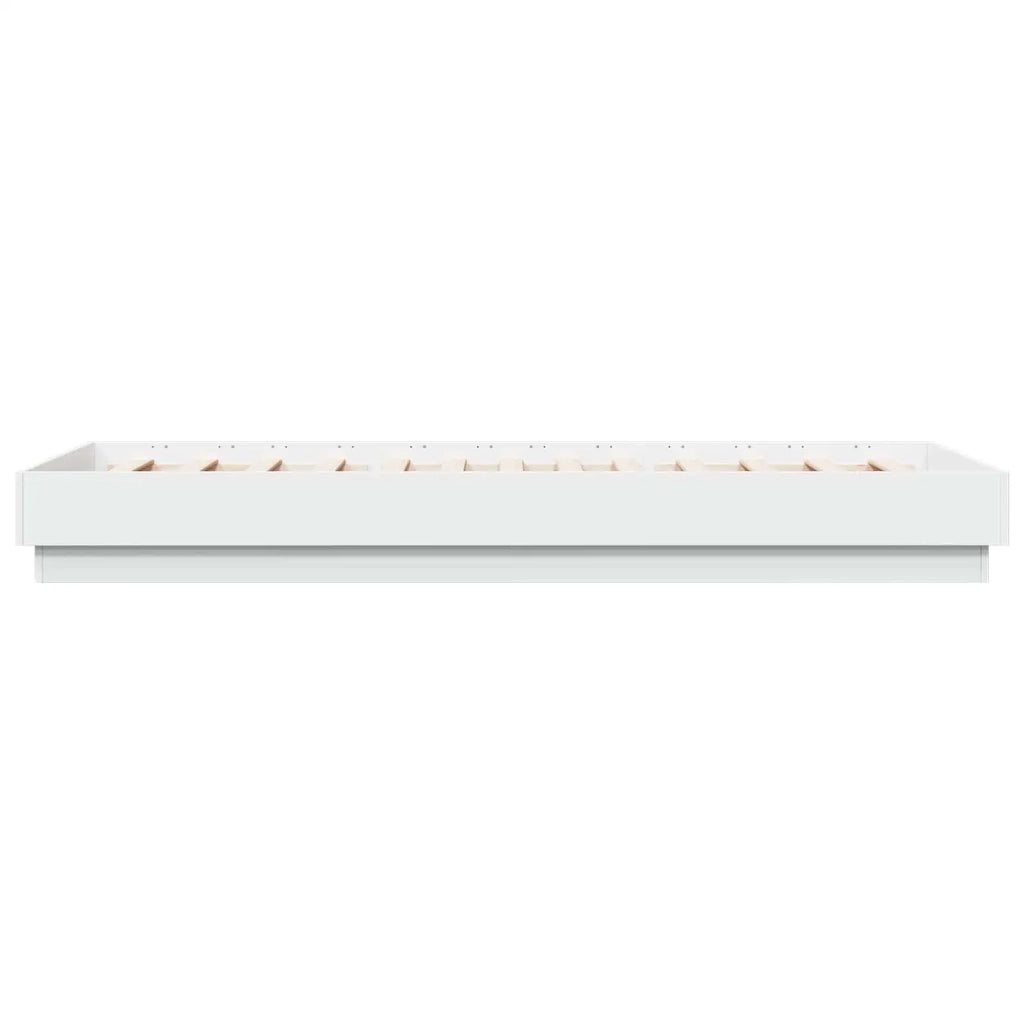Letto con LED Bianco 80 x 200 cm Legno ingegnerizzato 8009003