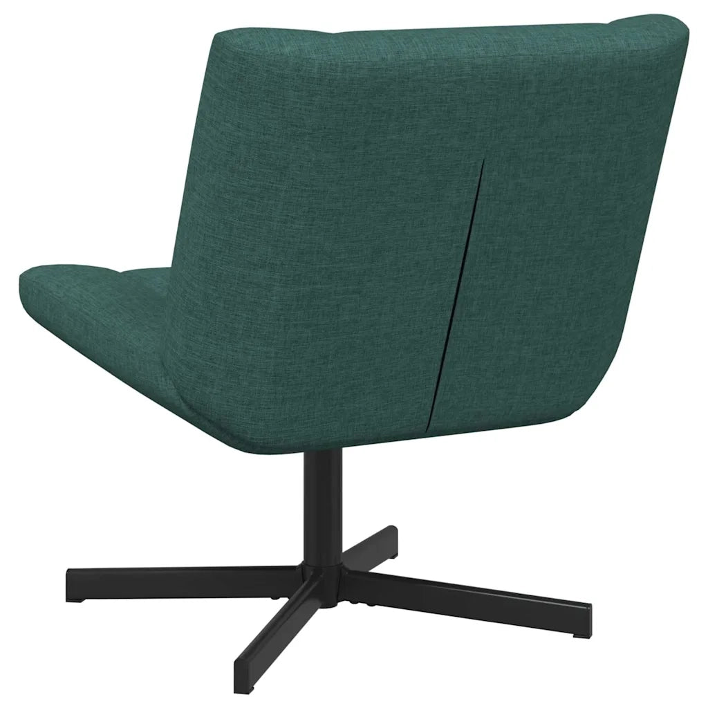 Sedia girevole Verde Scuro 63 x 75 x 76 cm Tessuto 42007329