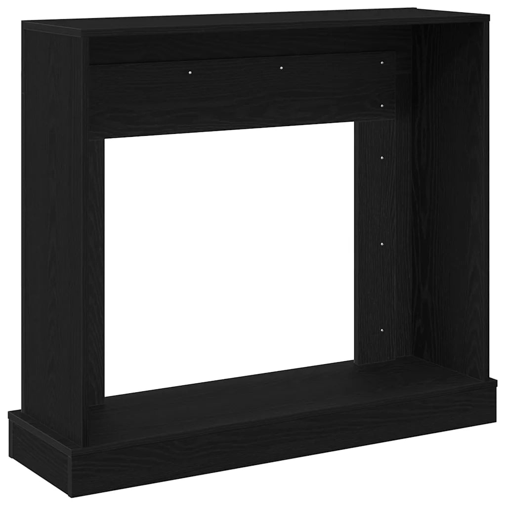 Cornice per Camino Rovere Nero 100x30x87,5 cm in Truciolato CFW9288268