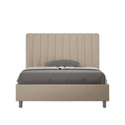 Letto 1 Piazza e Mezzo 120x190 cm con Rete Agueda Tortora