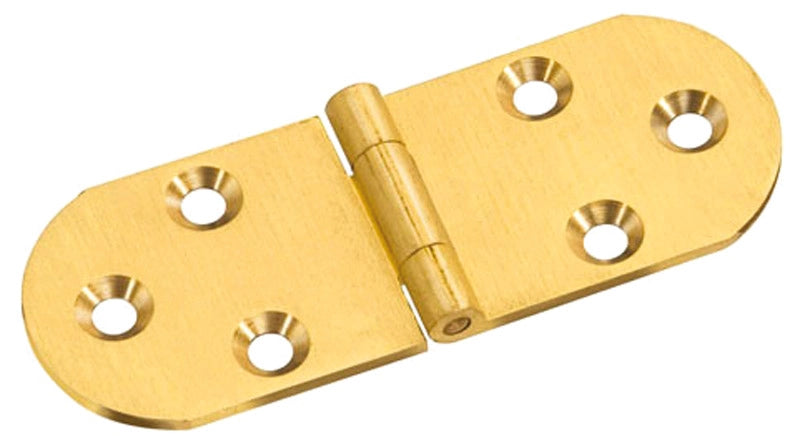 CERNIERA A BISCOTTO 80x30 mm senza fermo - Bronzata - 50 pezzi