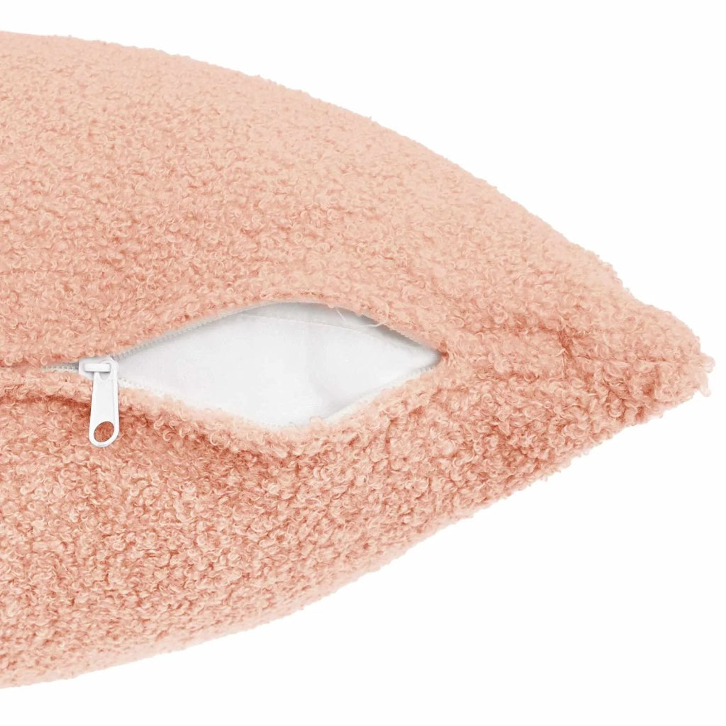 Federa 2 pcs HEERLEN Rosa 40 x 40 cm Bouclé 908485