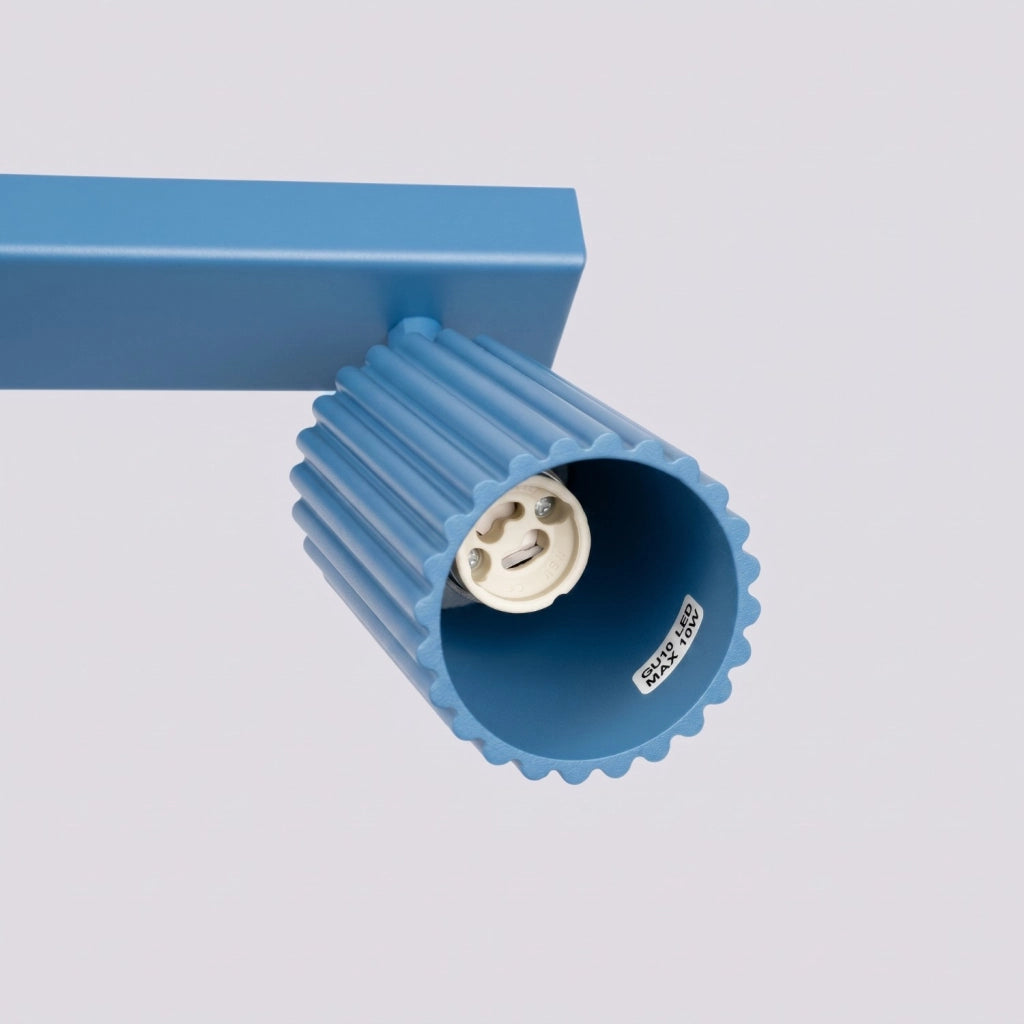 Plafoniera KARBON 4L azzurro