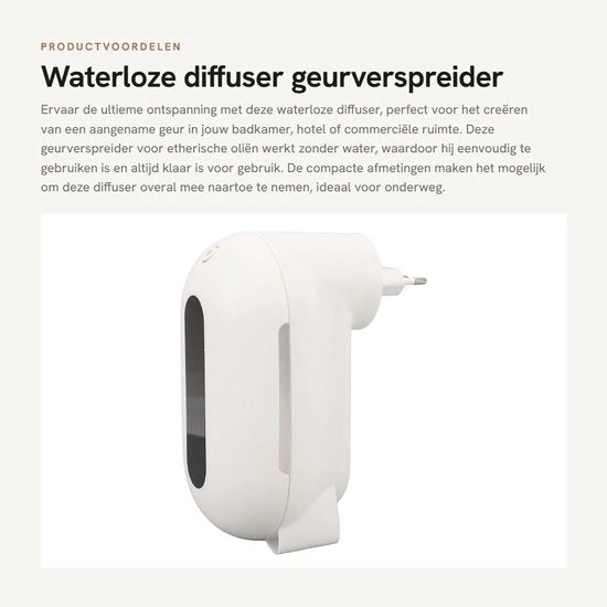 Diffusore Portatile per Aromaterapia con Funzione di Timer