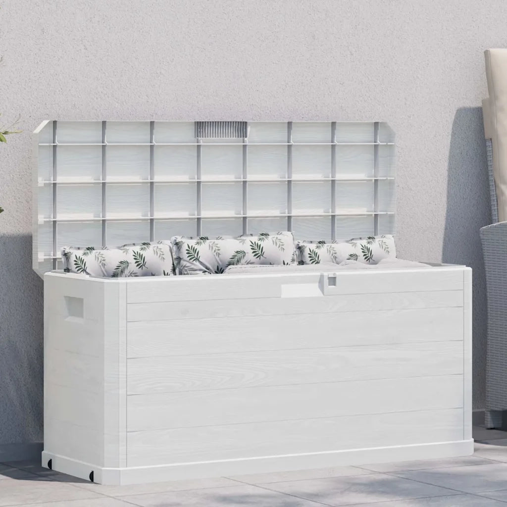 Baule da Giardino 280 L Grigio Chiaro 45686
