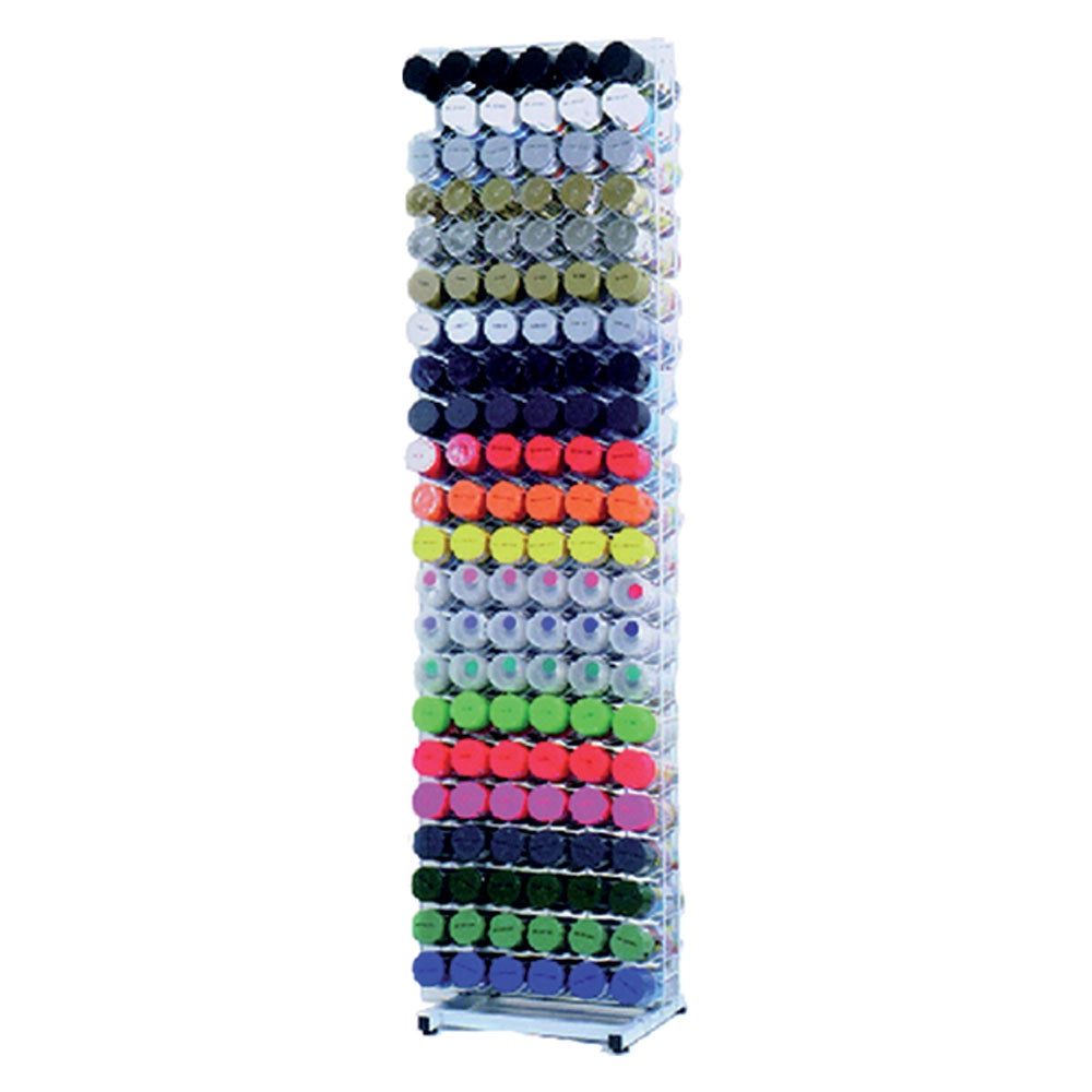 ESPOSITORE VUOTO PER SMALTO SPRAY 132 posti (1 pannello fisso)  - AREXONS