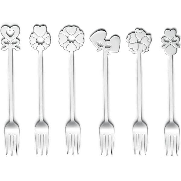 Set 6 Forchettine Dolce Love Guzzini