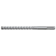 Fischer 549953 Quattric II Punta SDS Plus per Calcestruzzo Diametro 16 mm Lunghezza di Lavoro 260 mm Lunghezza Totale 310 mm colore Nero