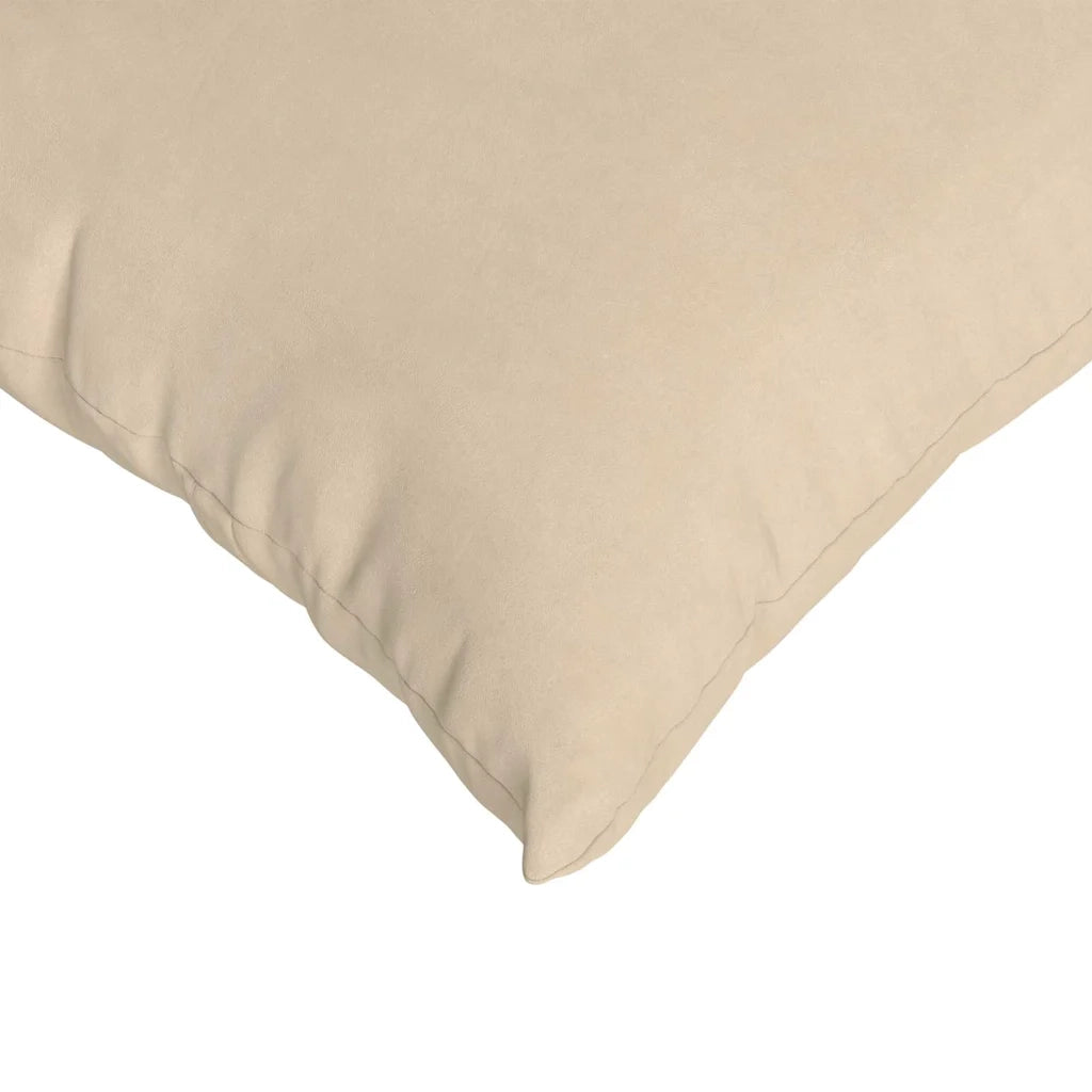 Cuscini da Divano 2 pcs Crema 80 x 80 cm Tessuto 42014073