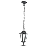 Lampada da giardino a soffitto Matt Black
