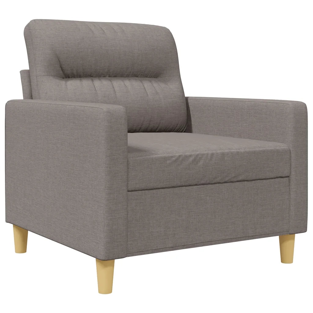 Poltrona | Sedia Relax Tortora 60 cm in Tessuto