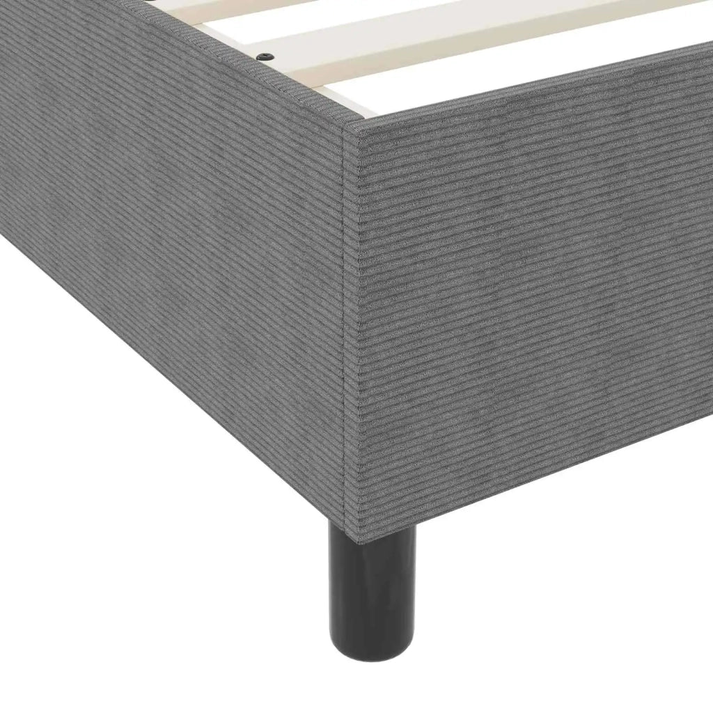 Struttura letto piattaforma-Giroletto-Rete del Letto Grigio chiaro 80 x 200 cm