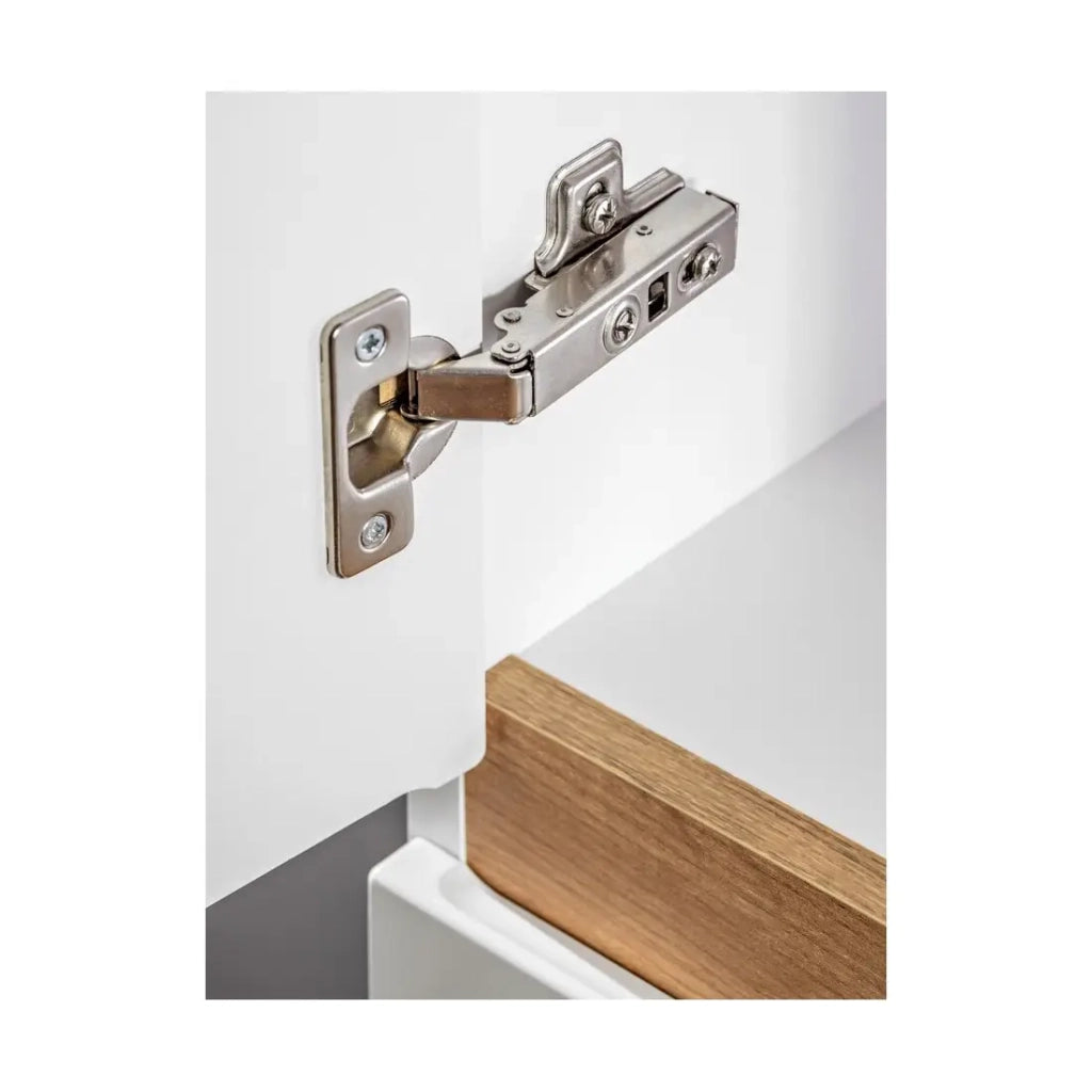 Colonna bagno ASKA 176 cm bianco lucido – Mobile sospeso con vani contenitore