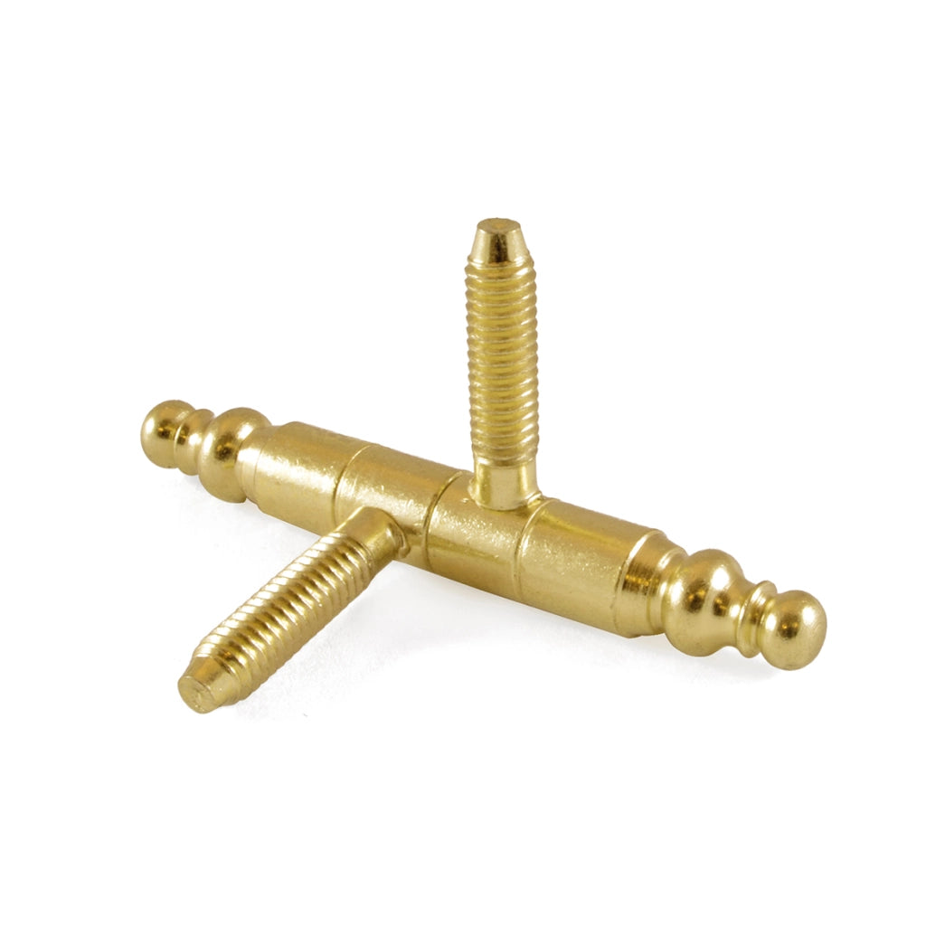 Cerniere per infissi "Anuba in stile" in ferro ottonato Ã˜ 13 mm. 2 pz.