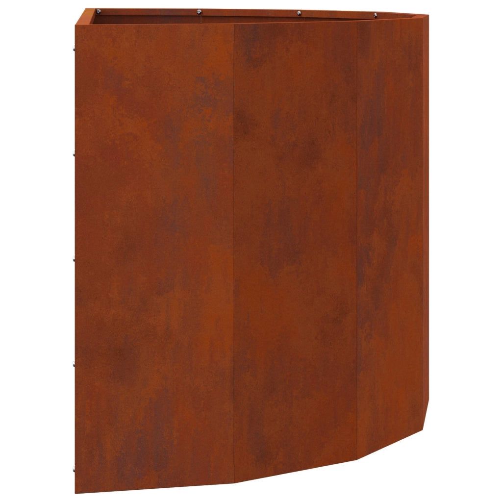 Fioriera | Cassetta per fiori | Vaso Ruggine 90 x 45 x 50 cm