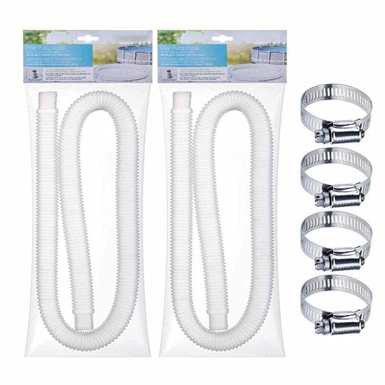 Reserve tubo da piscina 3,25 cm - Tubo da piscina - Compatibile con pompa filtro 330/530/1000 GPH - Tubo flexibile in polietilene - Inerbiente e duraturo - Tubo da piscina da vasca